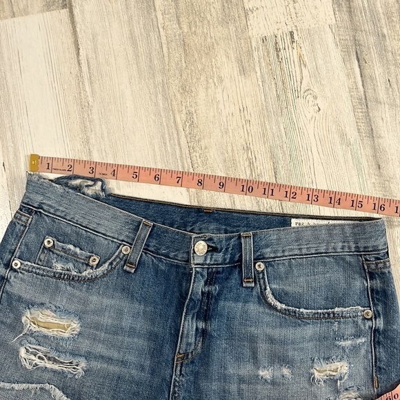 Rag & Bone super distressed shorts size 27 - Picture 11 of 14